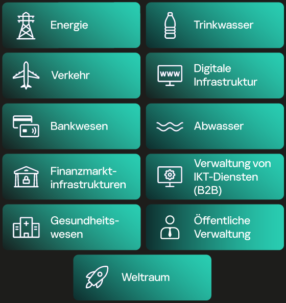 NIS-2: Wesentliche Einrichtungen